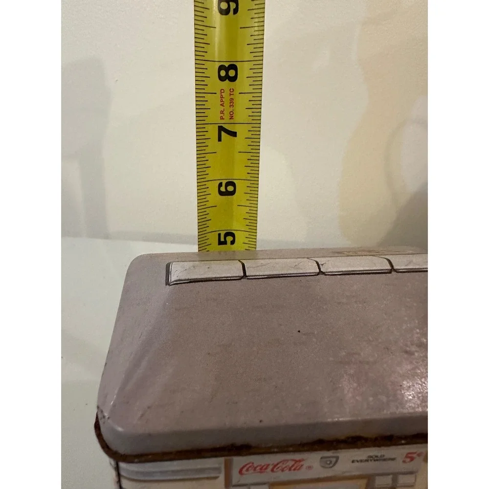 Vintage 1992 Coca-Cola Bottling Company Tin Bristol Ware Coke House